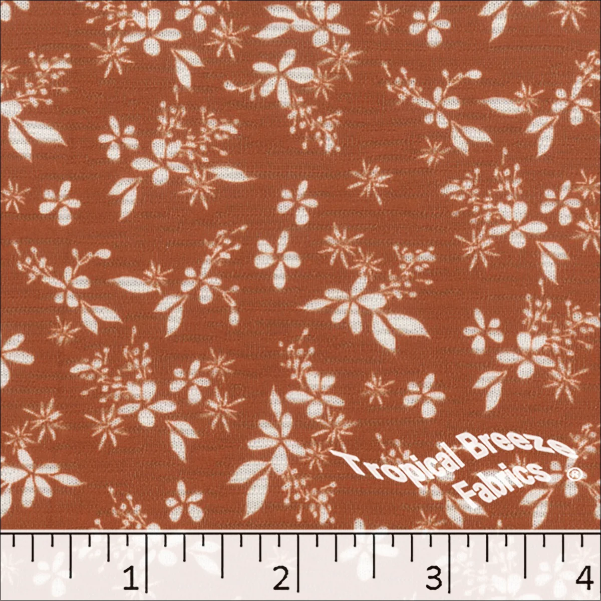 Rebecca Knit Floral Print Fabric 573522 - Image 3