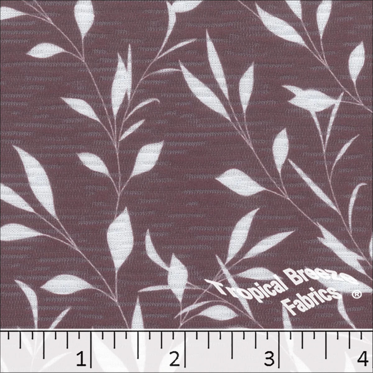Rebecca Leafy Knit Print Dress Fabric 573527 - Image 2