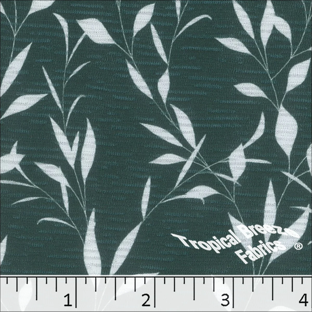 Rebecca Leafy Knit Print Dress Fabric 573527 - Image 3