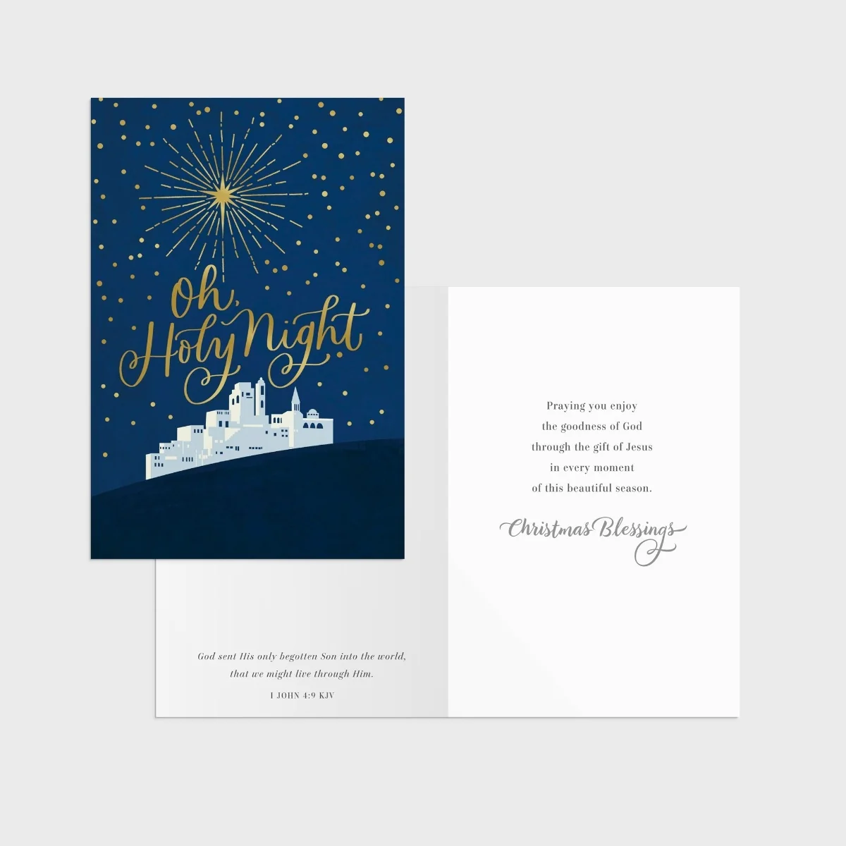 Religious Scenes Value Christmas Boxed Cards J8845 - Image 5