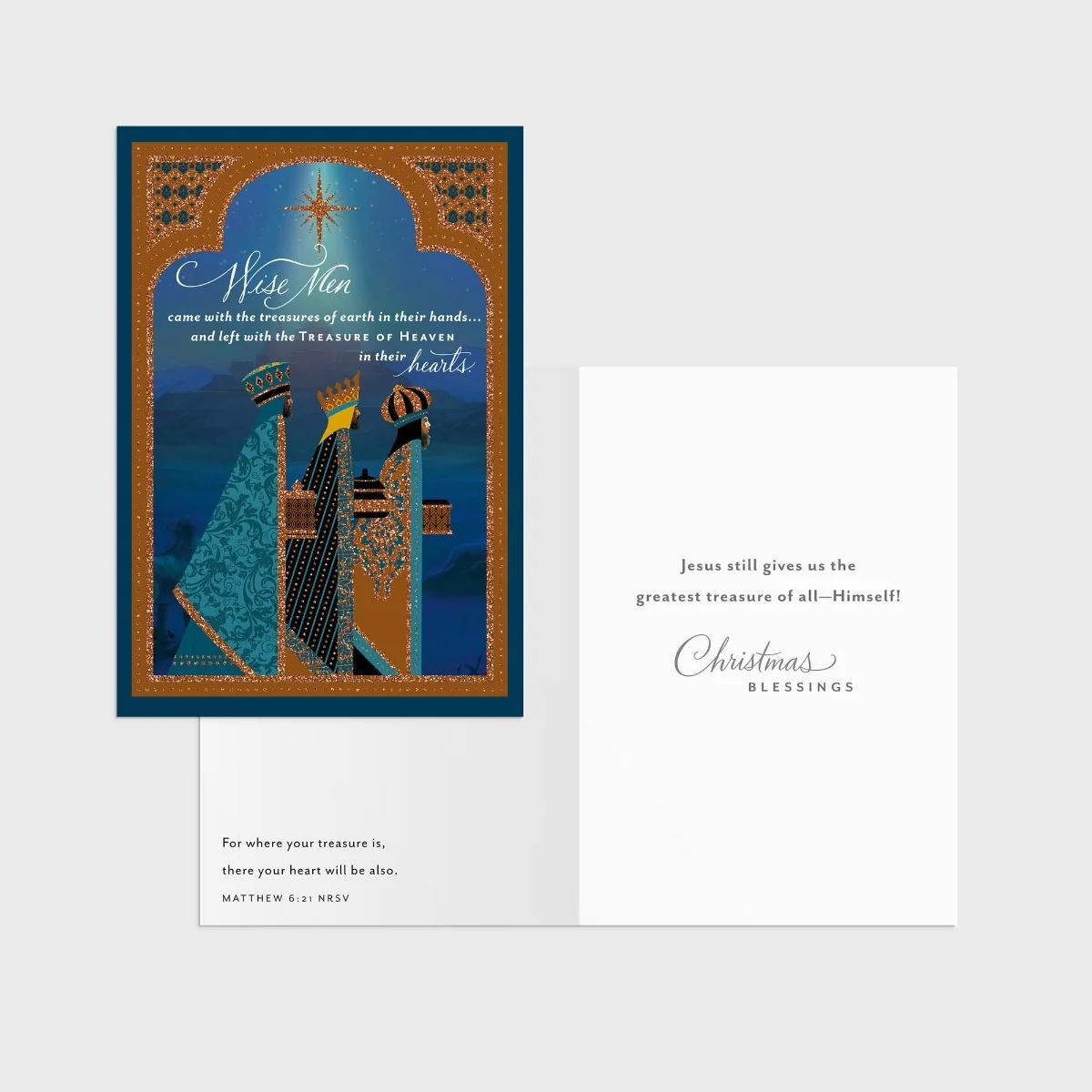 Religious Scenes Value Christmas Boxed Cards J8845 - Image 6