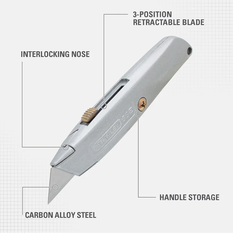 Retractable 6 Inch Classic 99 Utility Knife 10-099 20530 - Image 3