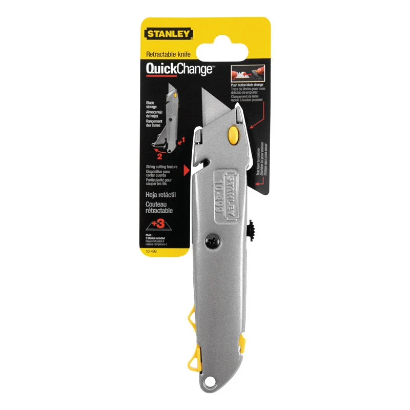 Retractable Quick Change Utility Knife 10-499
