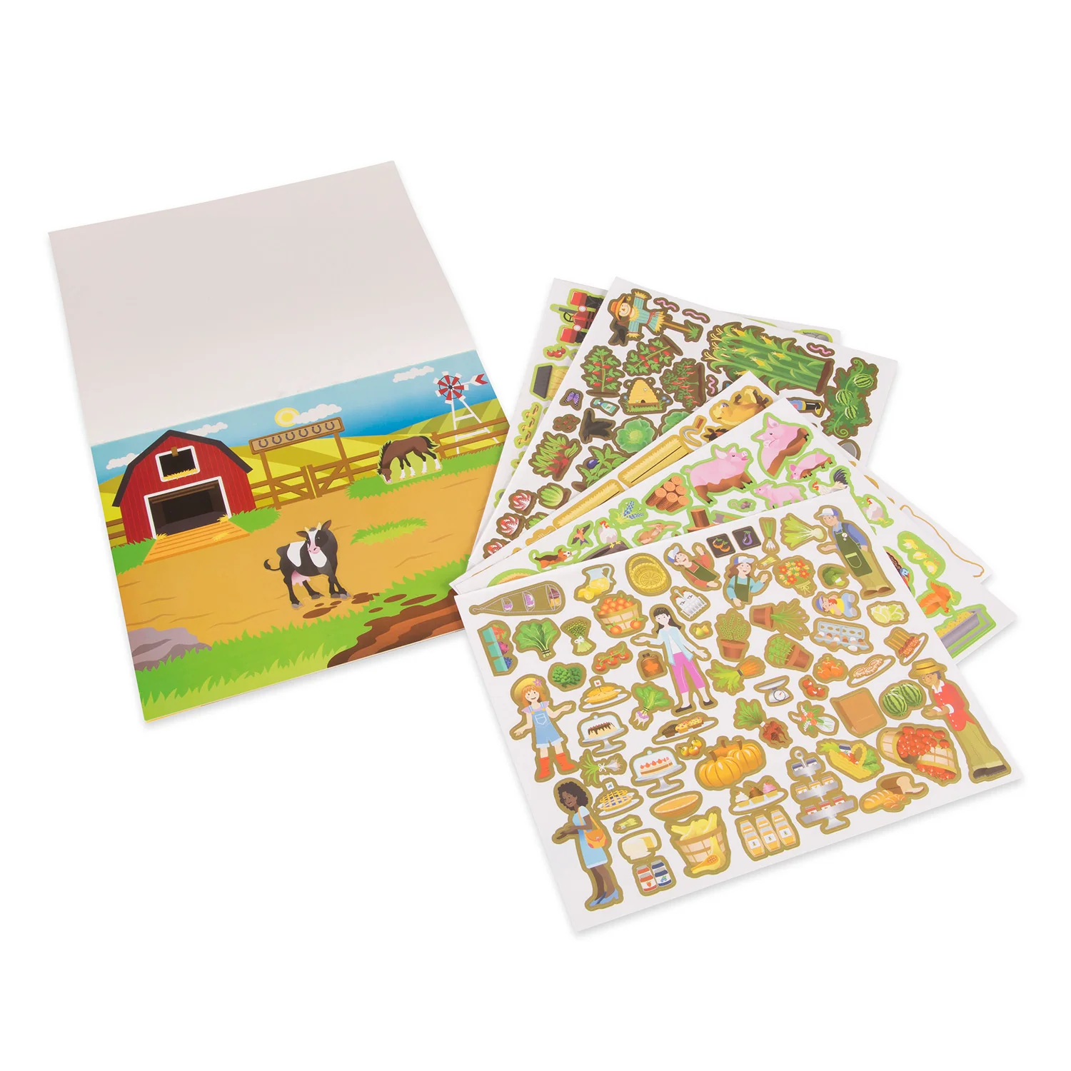Reusable Sticker Pad - Farm 30501