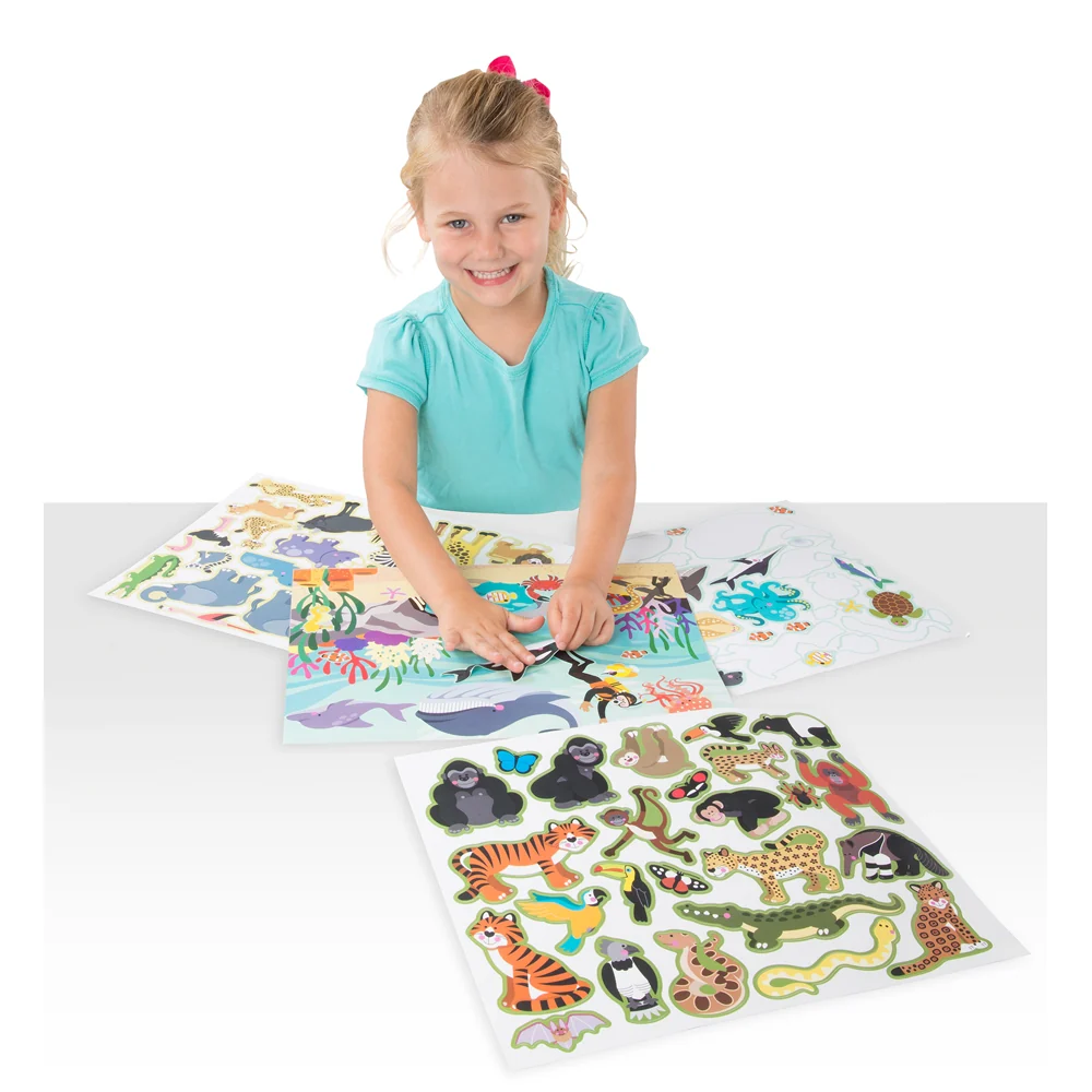 Reusable Sticker Pad - Habitats 4196 - Image 2