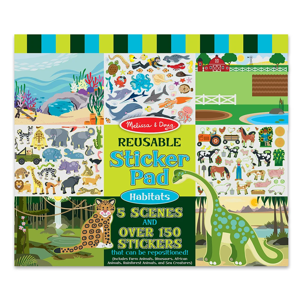 Reusable Sticker Pad - Habitats 4196 - Image 5