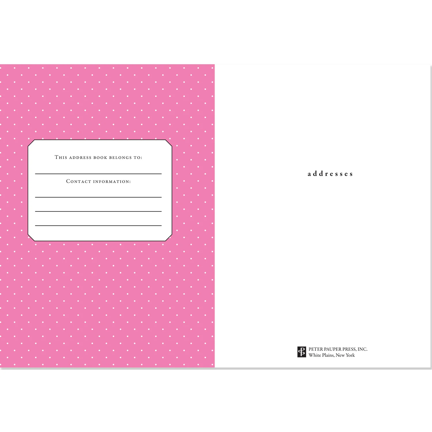 Rose Garden Large Address Book 318558 - Image 2