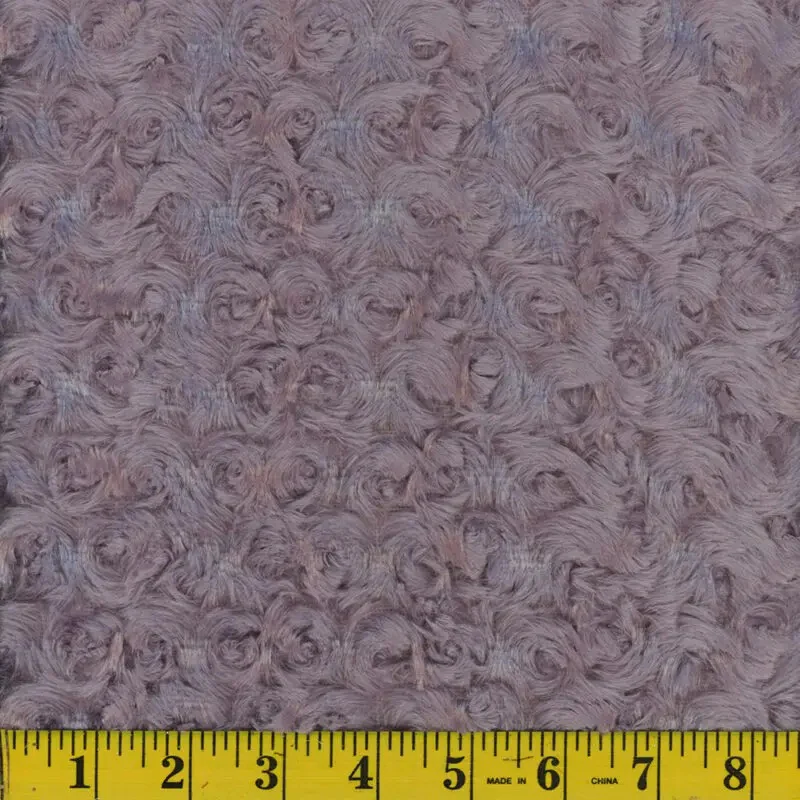 Rose Plush Polar Fleece Fabric - Image 3