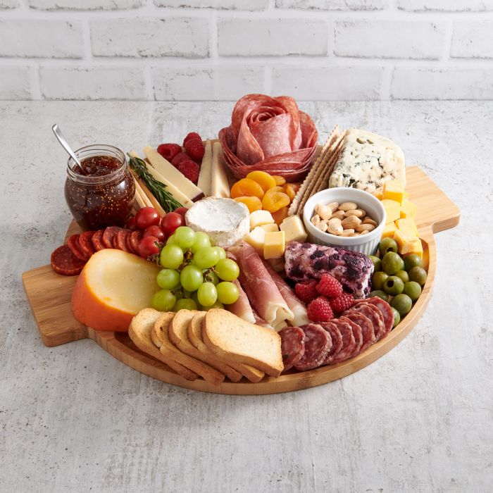 Round Bamboo Charcuterie Board 43218 - Image 2