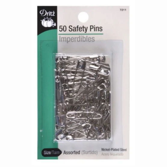 Safety Pins Assorted Sizes S-7211