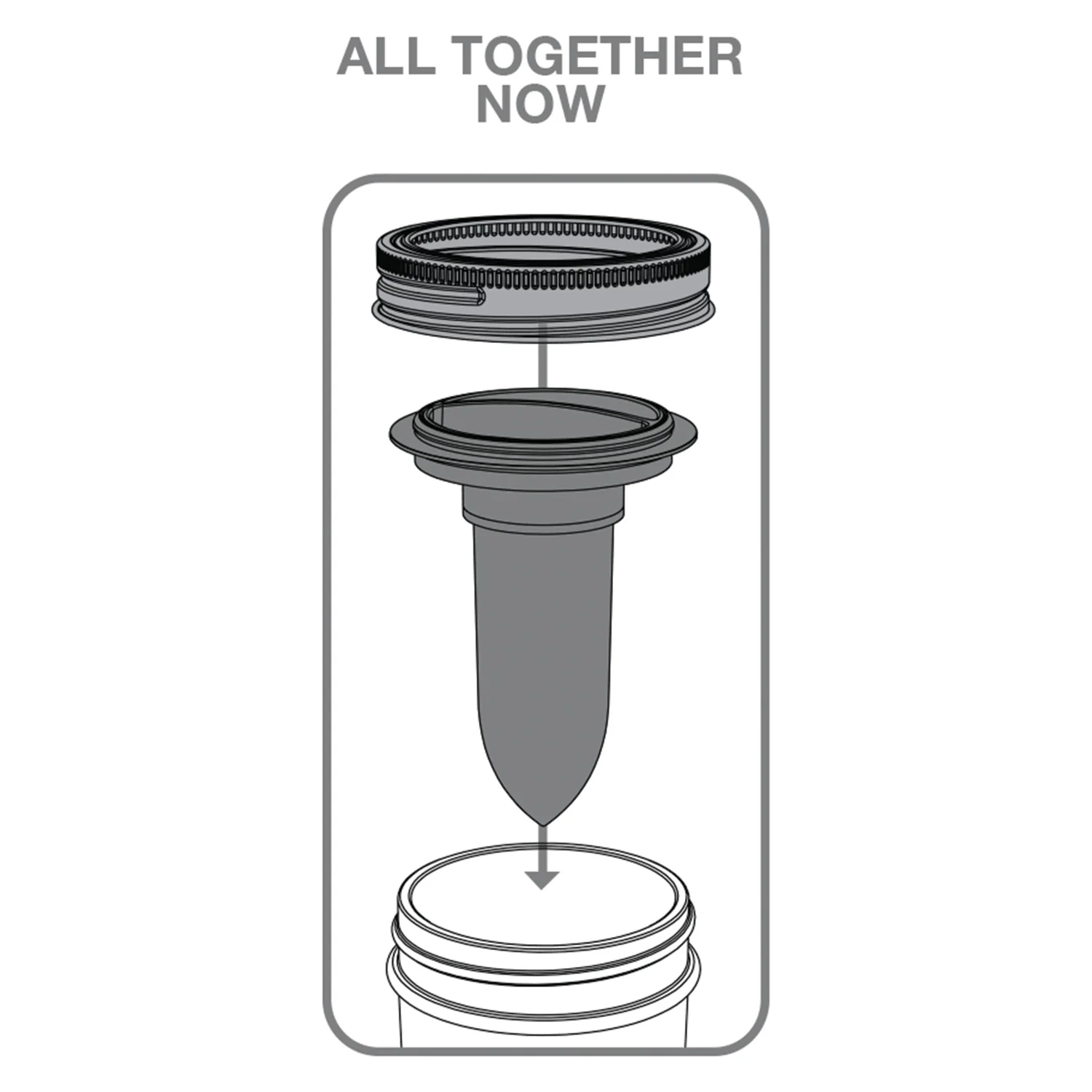 Salt & Pepper Shaker Mason Jar Lid 82627 - Image 2
