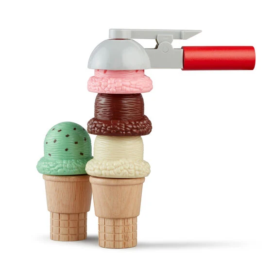 Scoop and Stack Ice Cream Cone Playset 4087 - Image 4