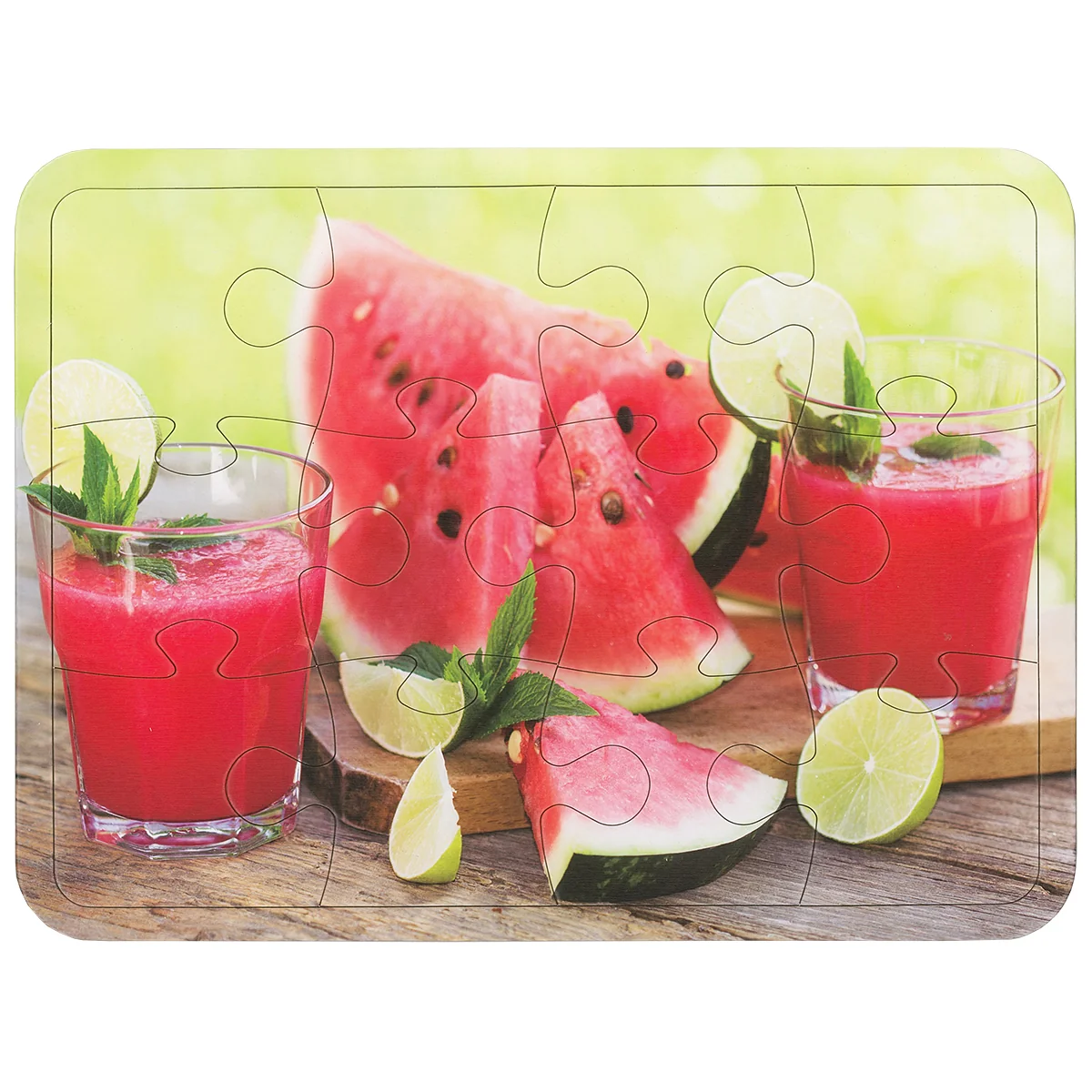 Scrumptious Watermelon 12-Piece Puzzle CH8428