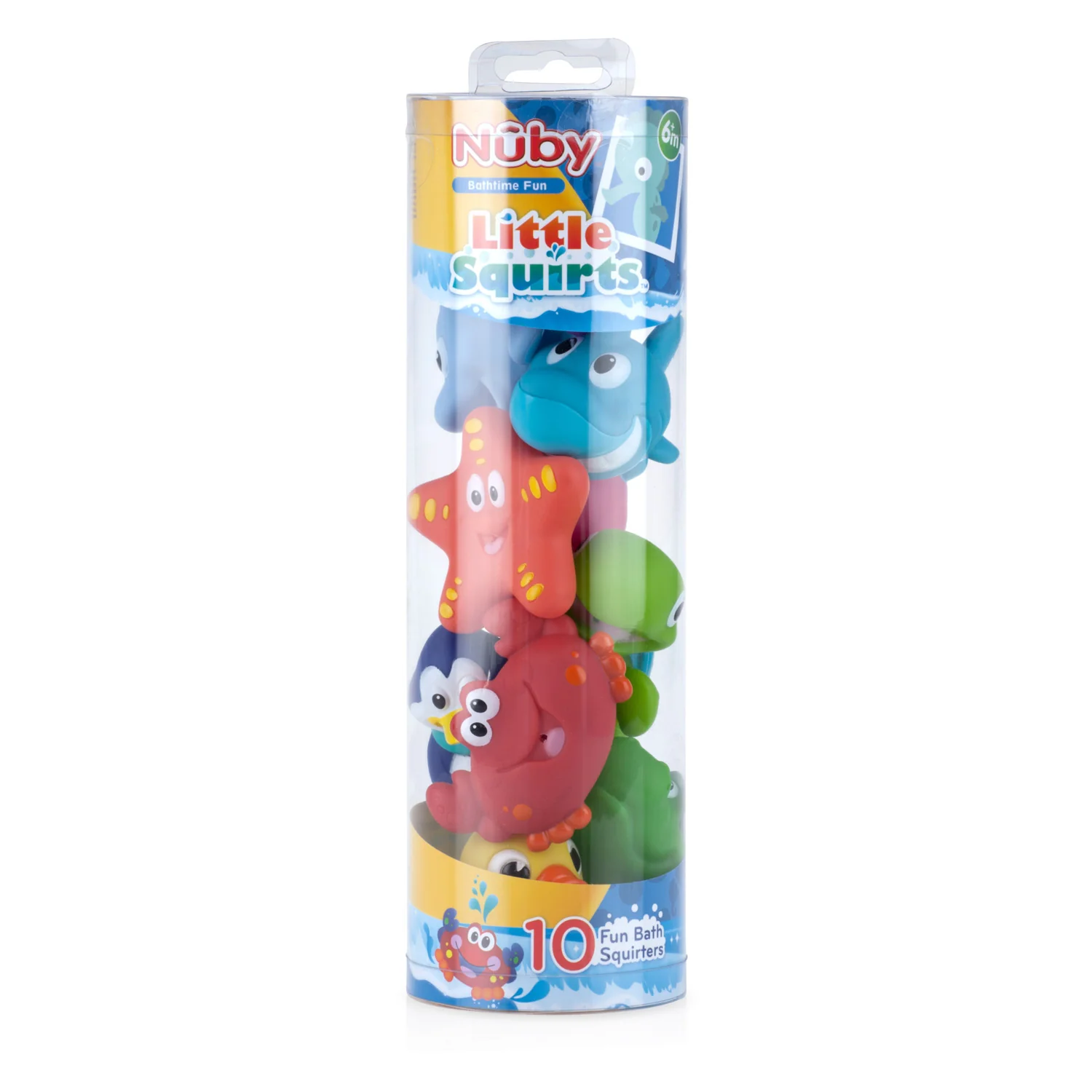 Sea Squirters Bath Toys 10-pack 6147