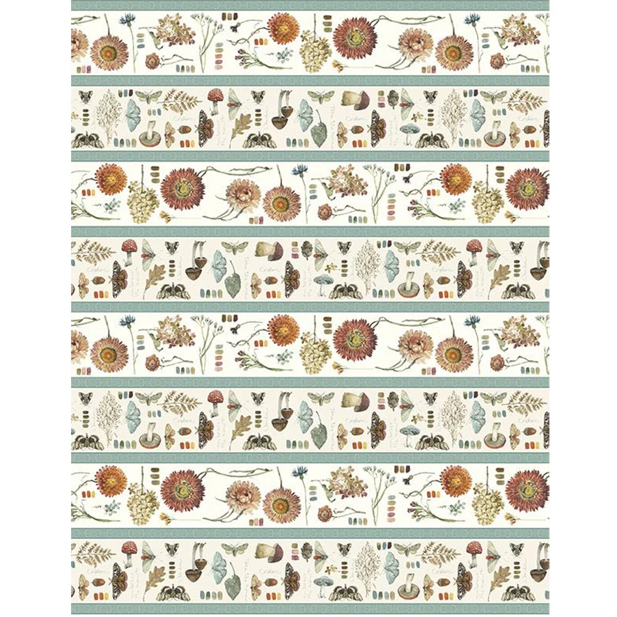 Season's Study Collection Repeating Stripes Cotton Fabric 17833