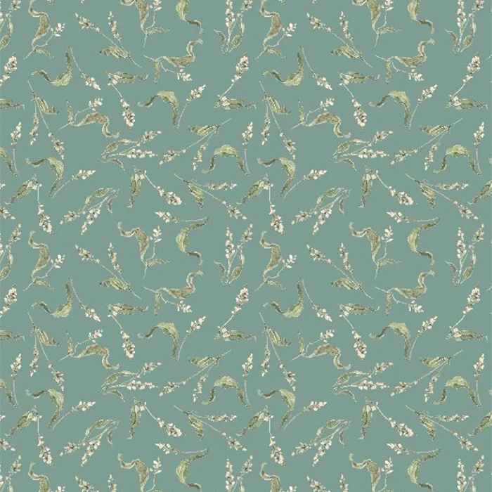 Season's Study Collection Small Floral Cotton Fabric 17838 - Image 2