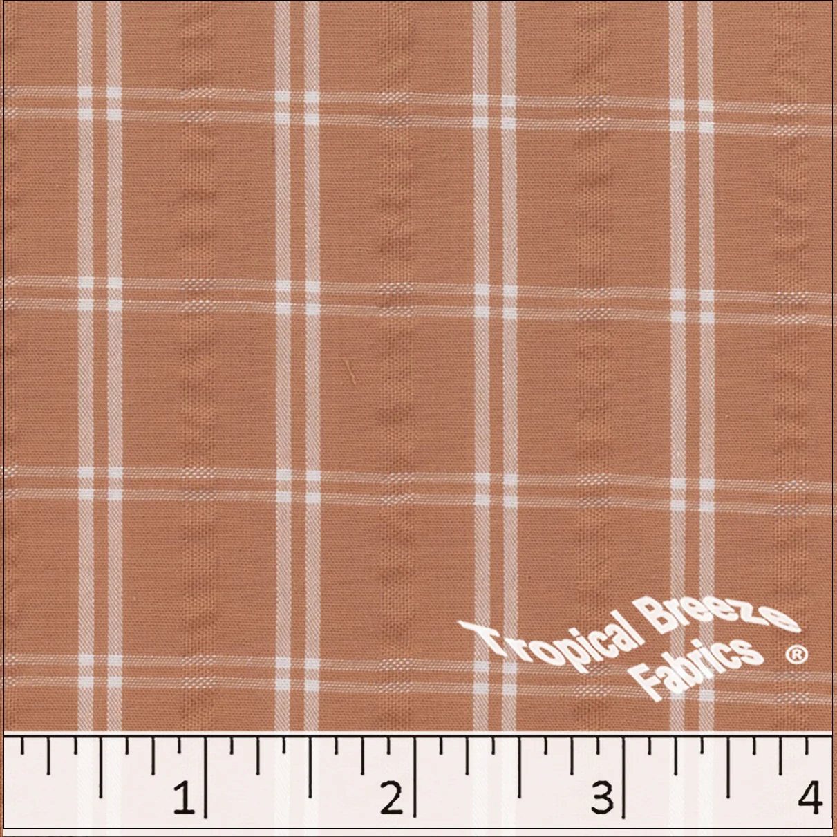Seersucker Plaid Fabric 488610 - Image 2