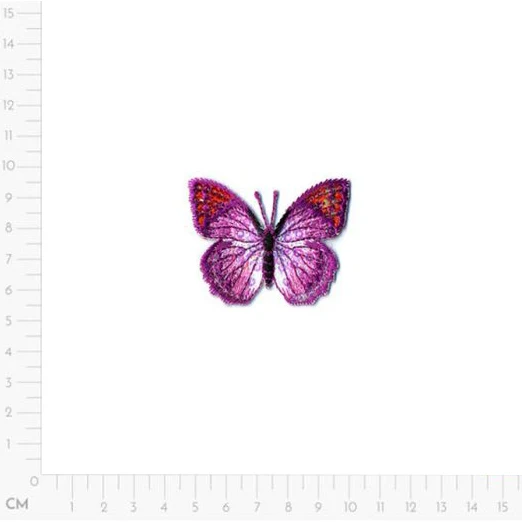 Sequin Butterfly Applique M15338