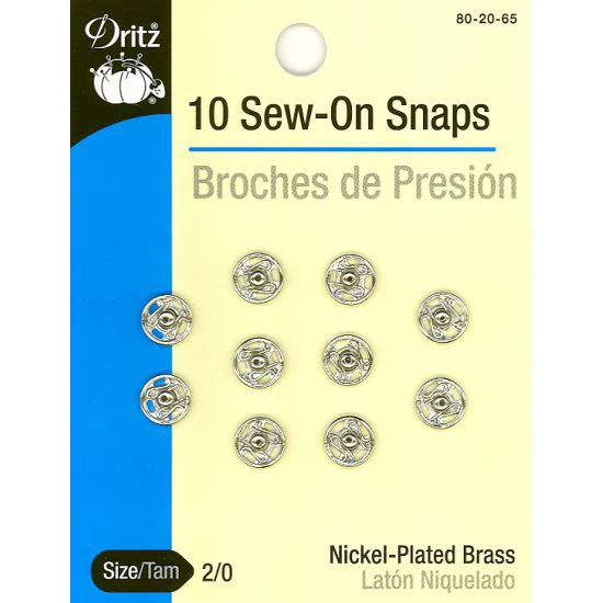 Sew On Snaps 80-20-65