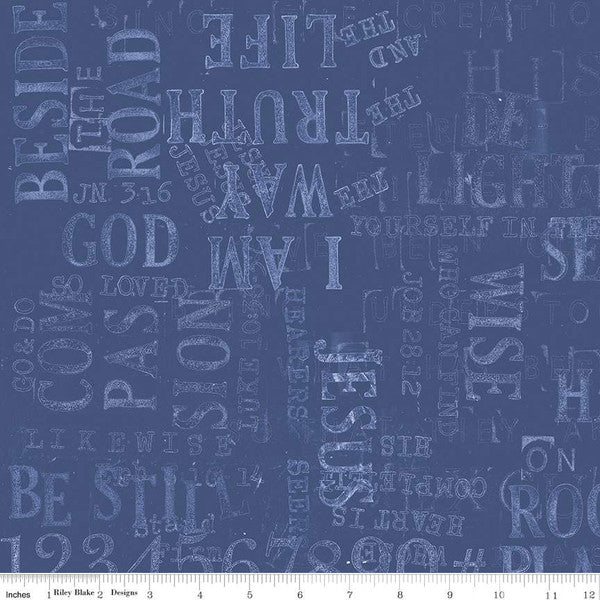 Sewing Seeds Collection Parable Stamps Cotton Fabric CD15691 - Image 2