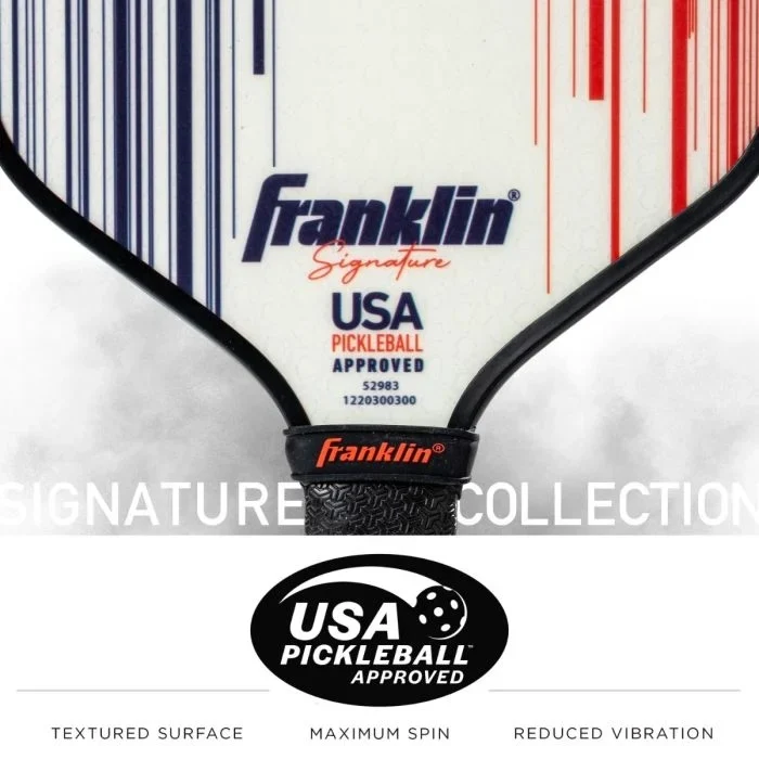 Signature Series Fiberglass Pickleball Paddle with MaxGrit 5298 - Image 3