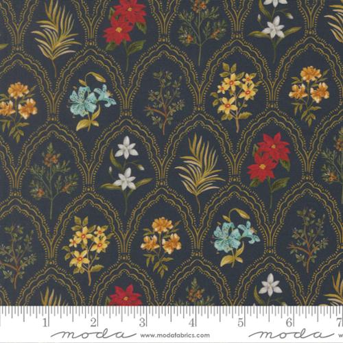 Silent Night Collection Come Bearing Blooms Cotton Fabric 40054