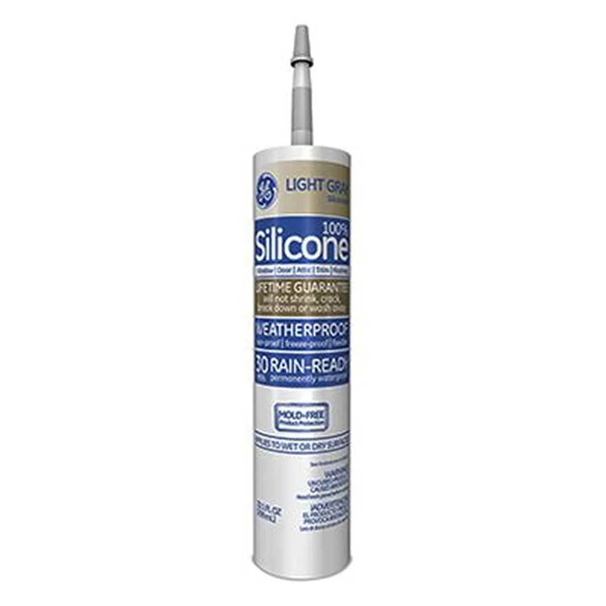 10.1 oz Light Gray Silicone 2 Window & Door Sealant