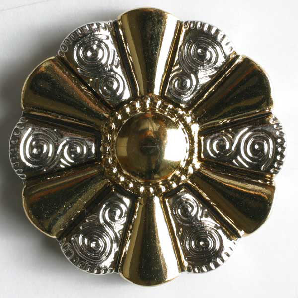 Silver and Gold Metal Buttons 1759