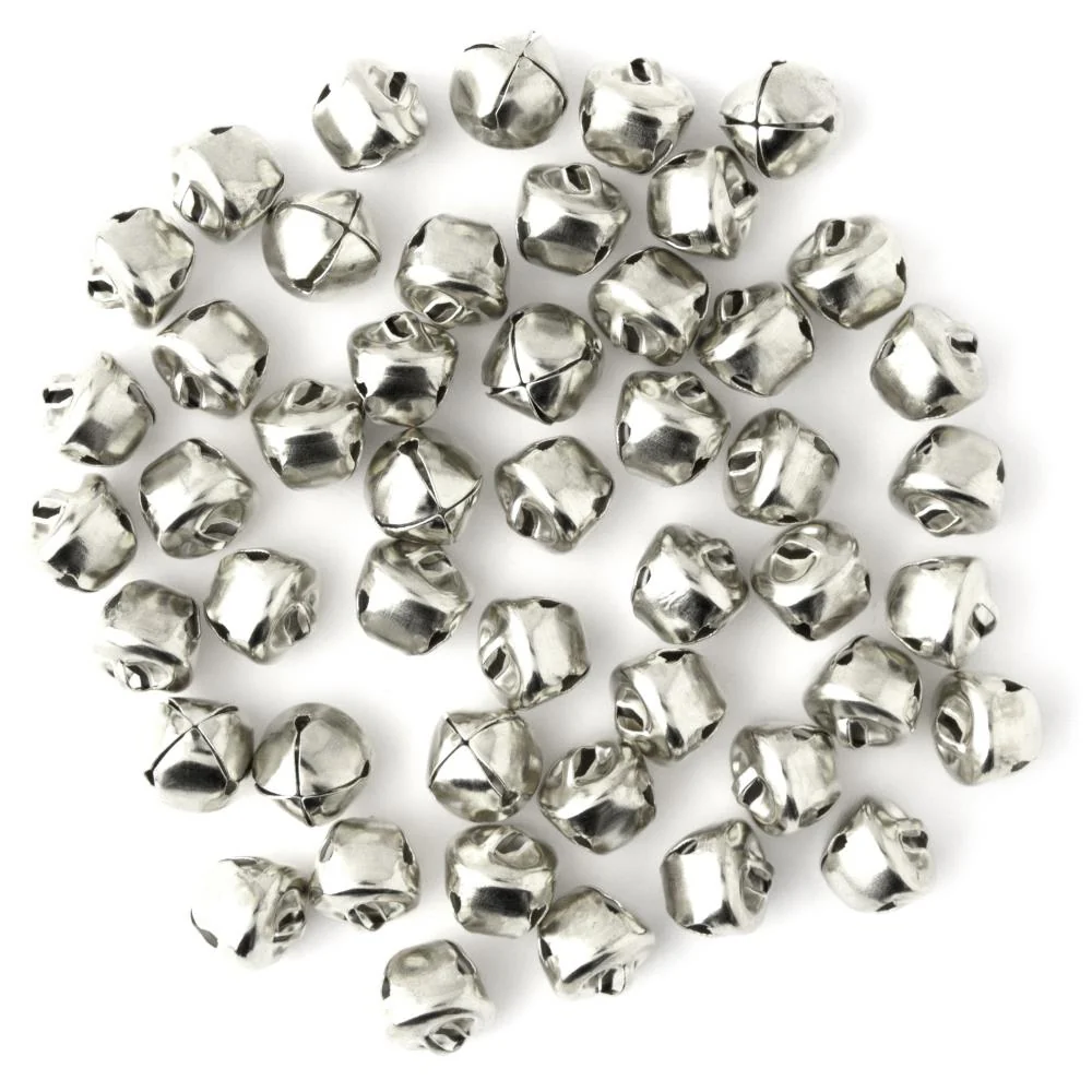 Silver Jingle Bells for Crafts