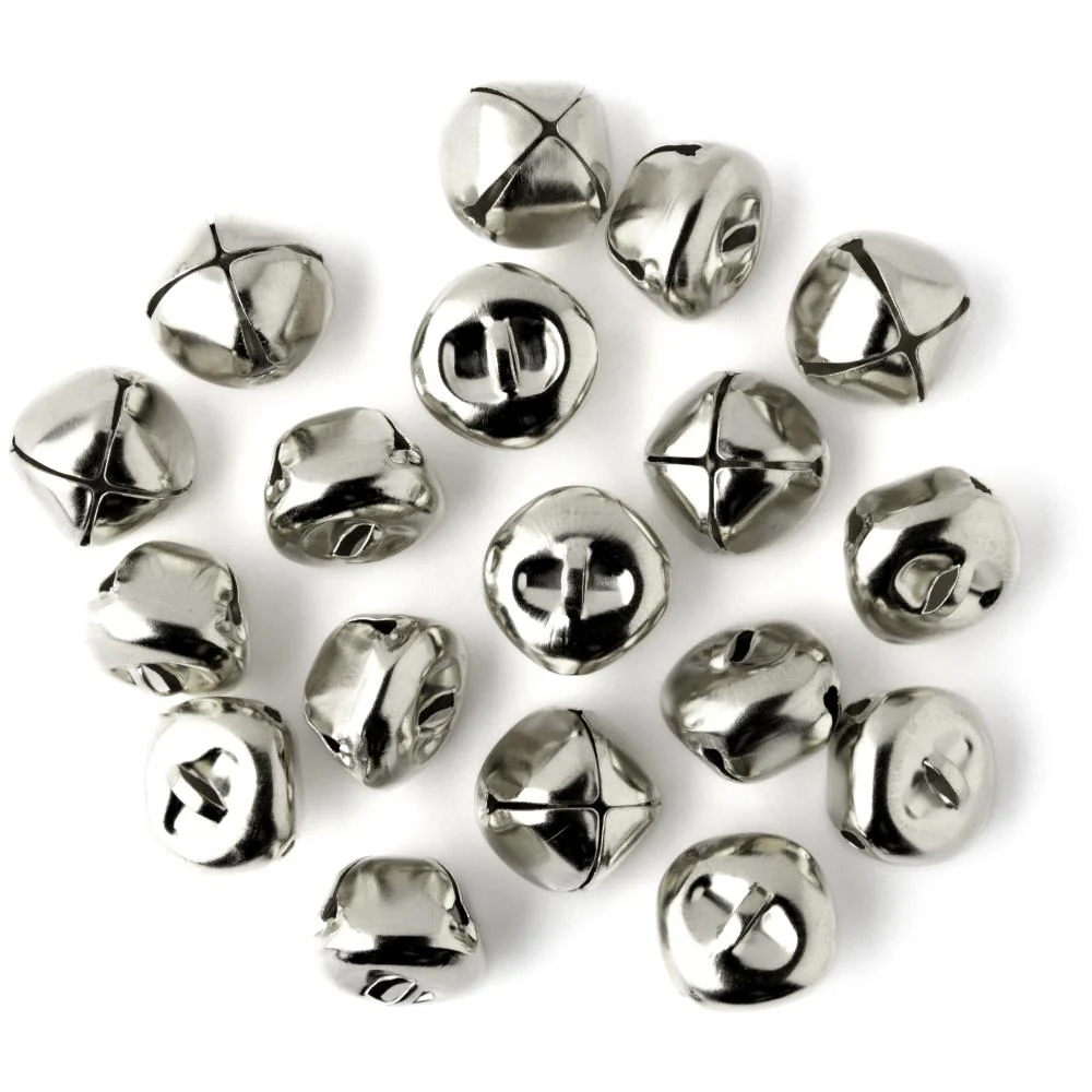 Silver Jingle Bells for Crafts - Image 3