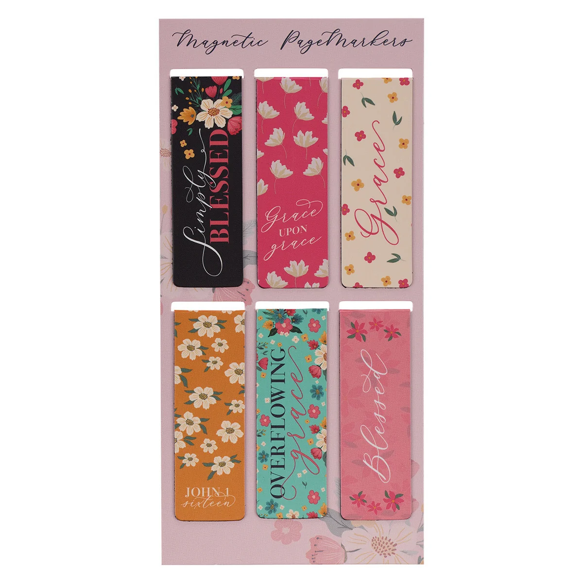 Simply Blessed Magnetic Bookmark Set MGB074