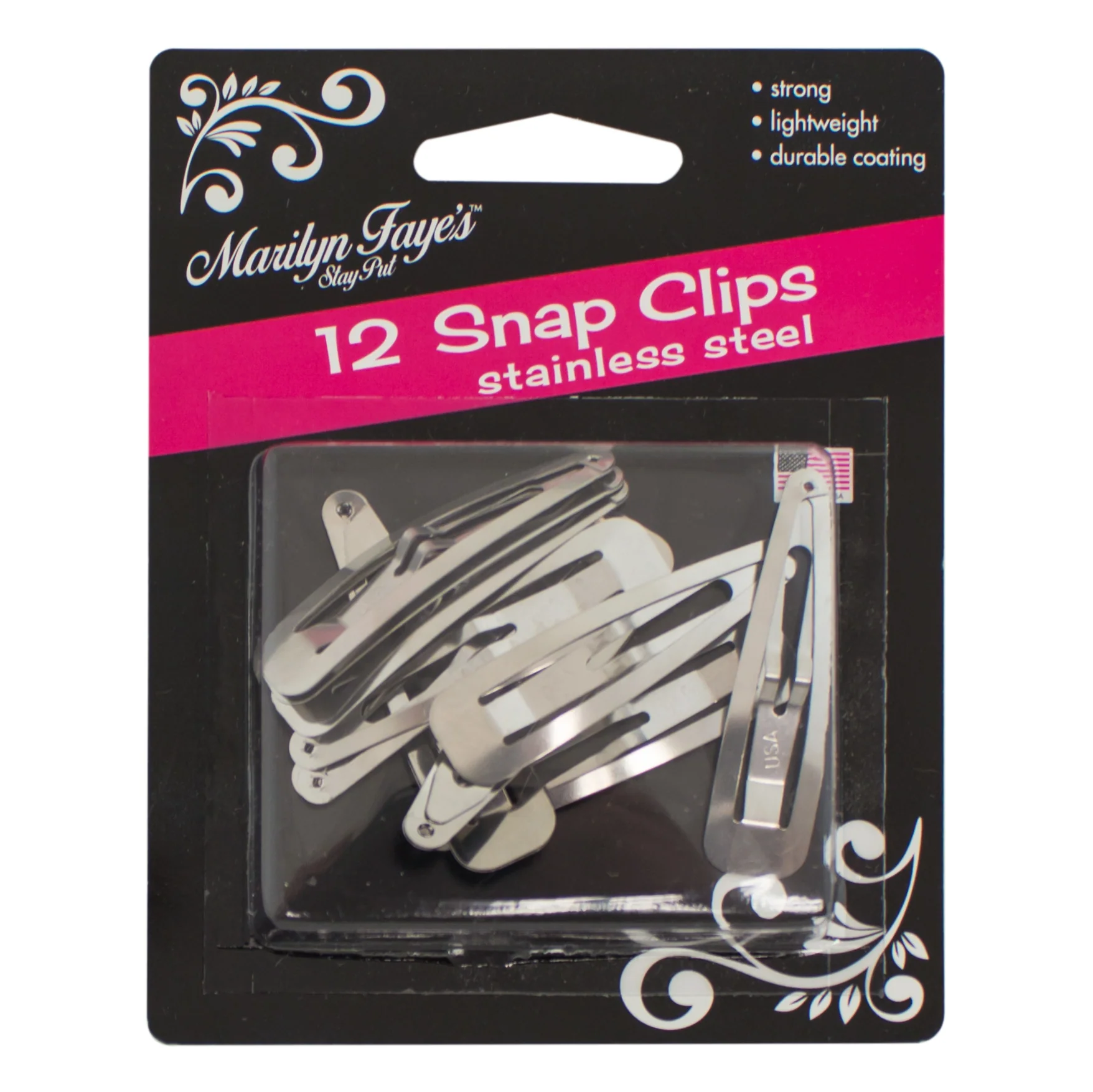 Snap Hair Clips