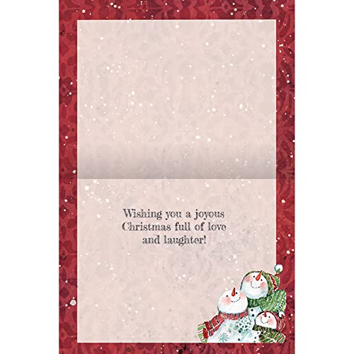 Snowman Gathering Christmas Boxed Cards 20045054 - Image 2