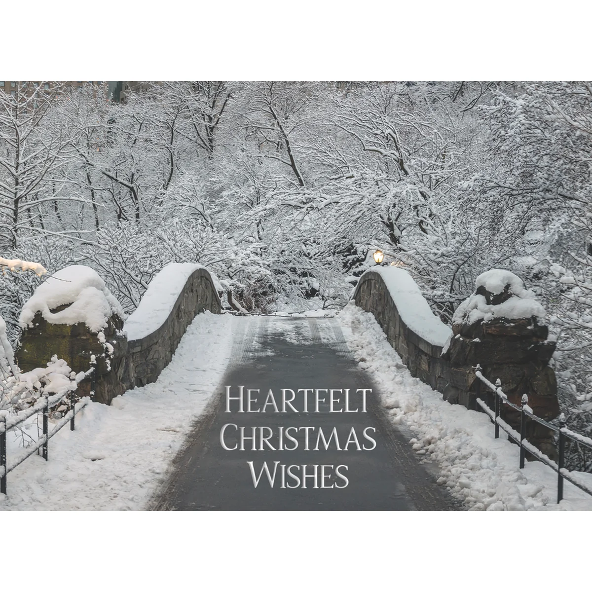 Snowy Bridges Christmas Boxed Cards FT22710 - Image 8