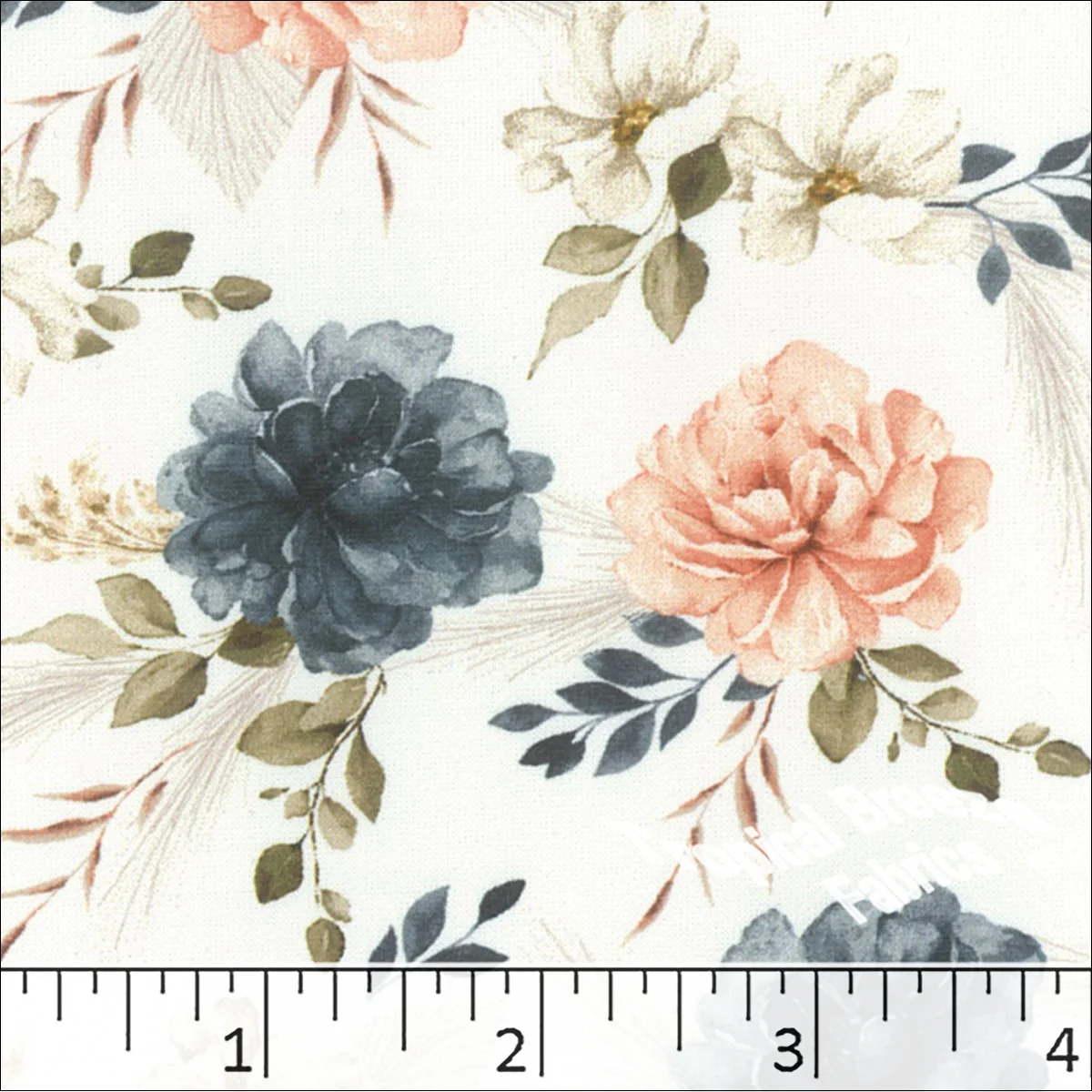 Soft Touch Knit Floral Print Fabric 572623 - Image 5