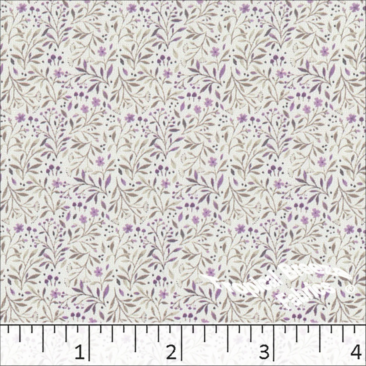 Soft Touch Tiny Floral Print Fabric 572616 - Image 2