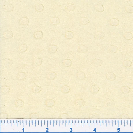 Softee Dot Plush Polar Fabric - Image 3