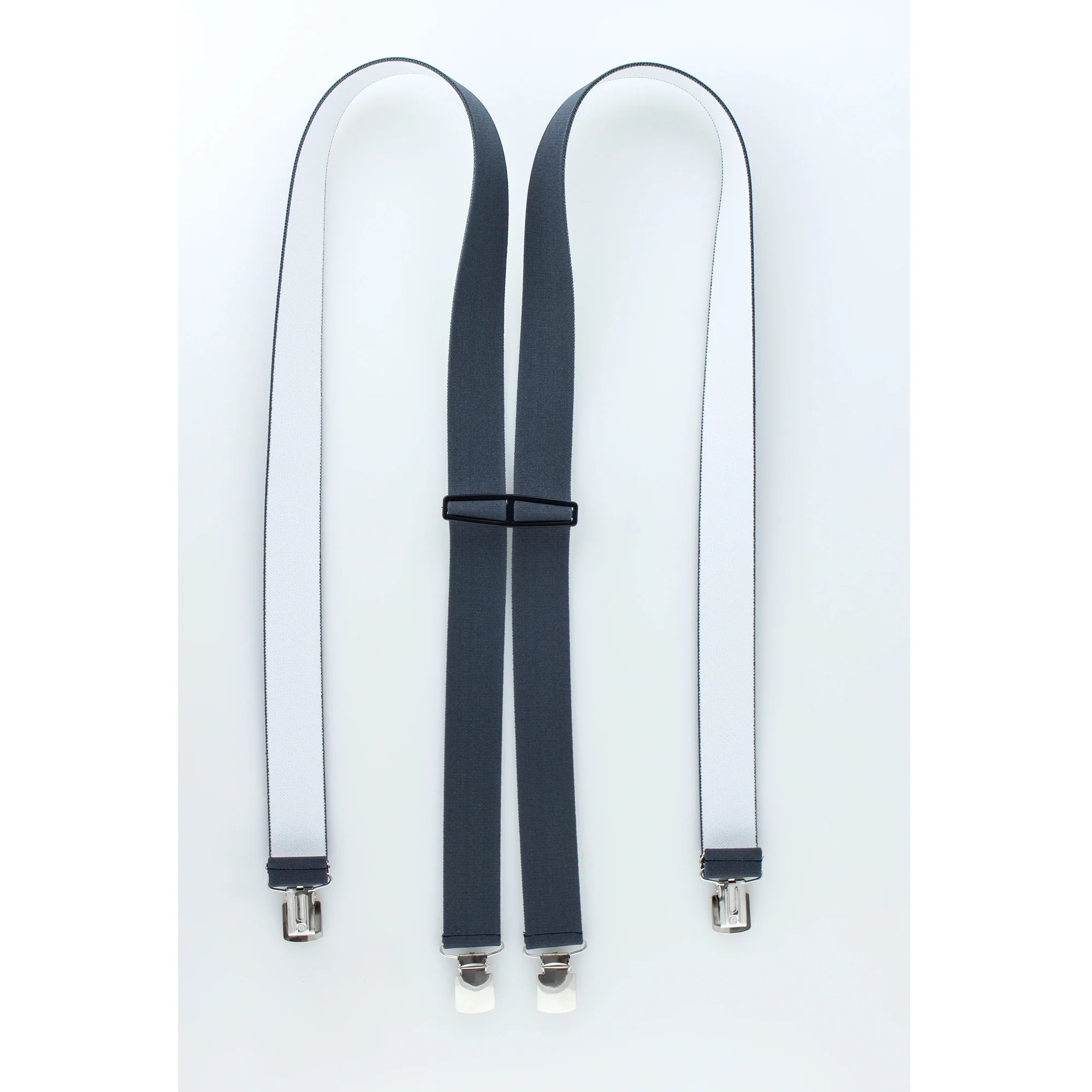Solid Color Clip Suspenders S3CP - Image 3