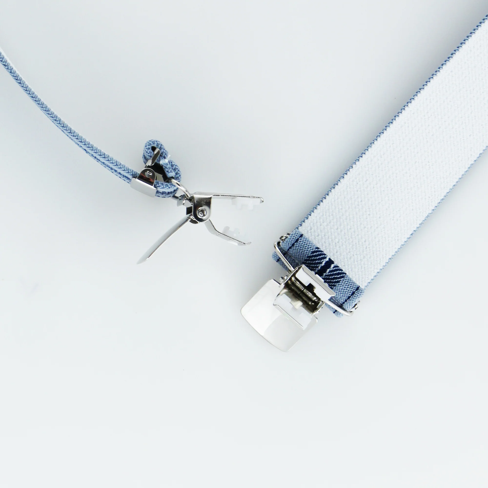 Solid Color Clip Suspenders S3CP - Image 4