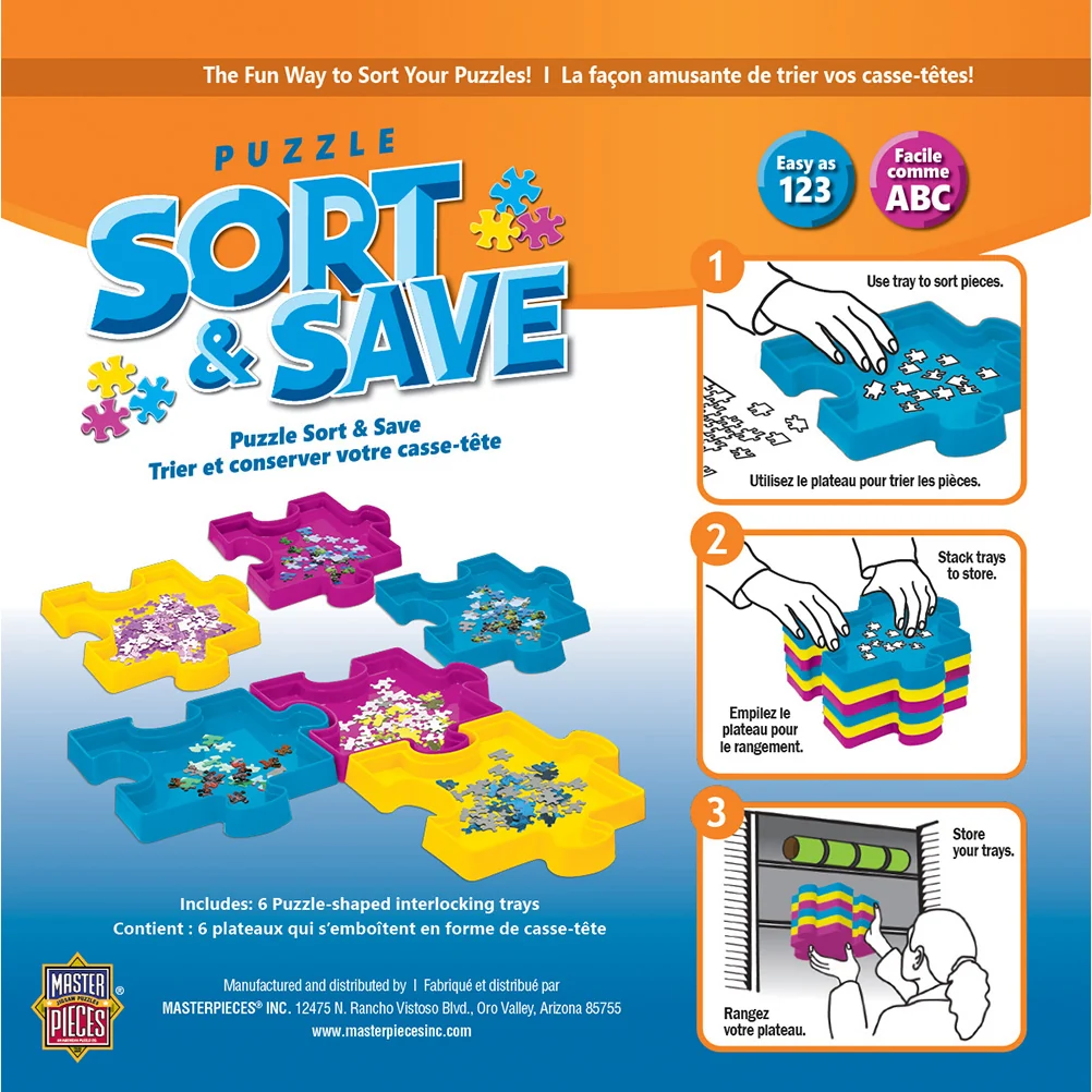 Sort & Save Puzzle Piece Trays 51695 - Image 3