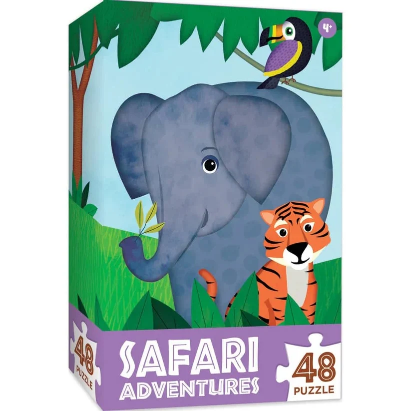Space Savers - Safari Adventures 48 Piece Value Puzzle 62609
