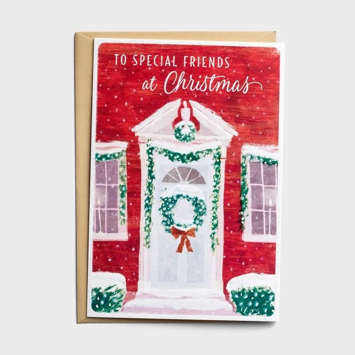 Special Friends Holiday Wreath Boxed Cards J3375
