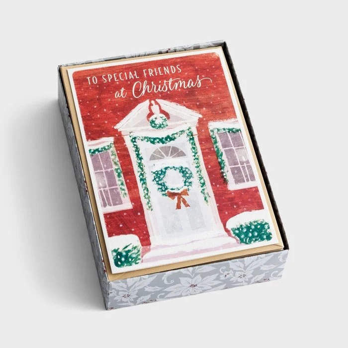 Special Friends Holiday Wreath Boxed Cards J3375 - Image 3