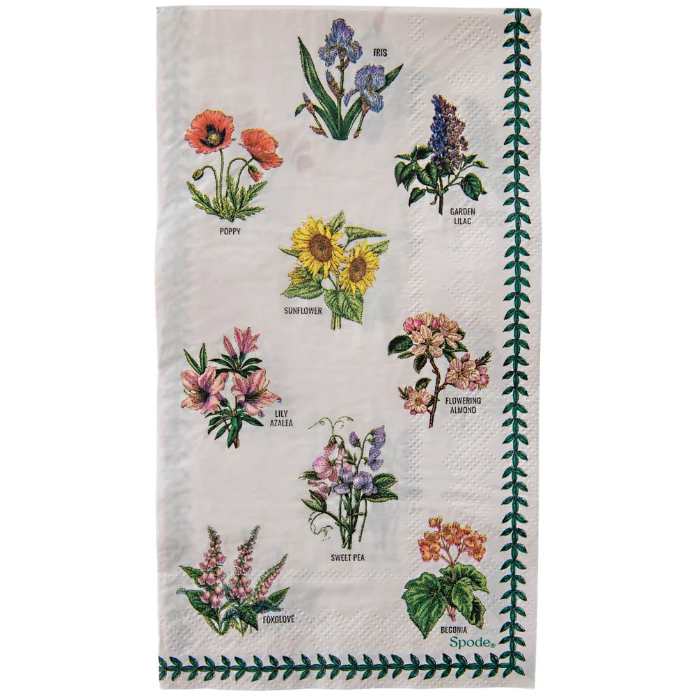 Spode Garden Florals Guest/Dinner Paper Napkins TW8-24458