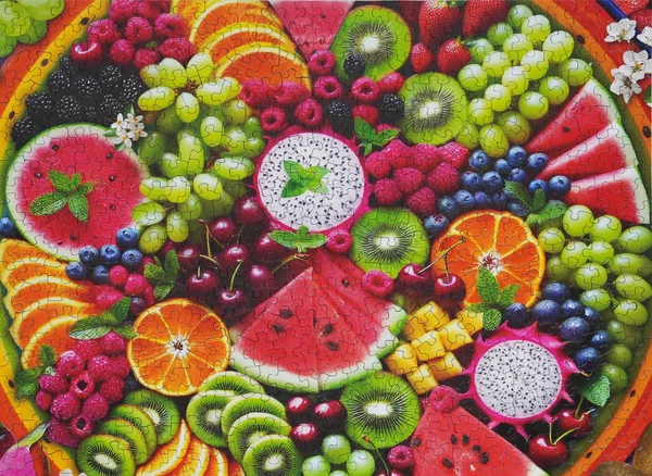 Fruit Platter 500 Piece Jigsaw Puzzle 33-01729 - Image 2