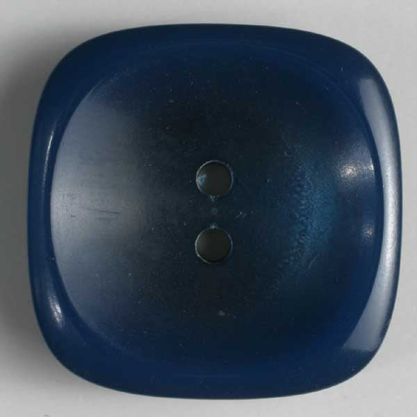 Squared Blue 2 Hole Sew Through Buttons