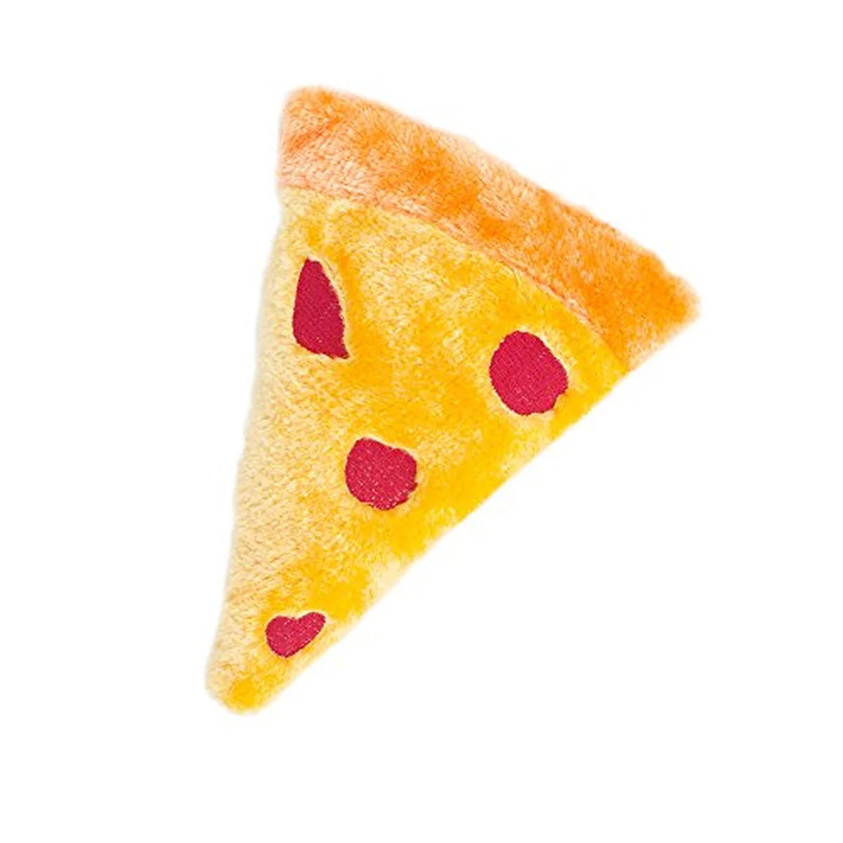 Squeakie Emojiz Pizza Slice Dog Toy - Medium