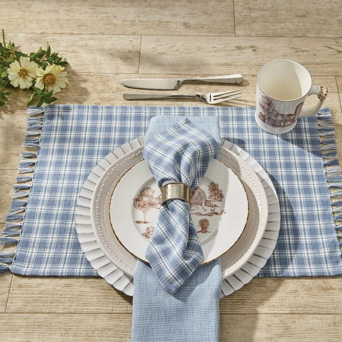 Stafford Placemat- Dusk 4898-010D - Image 2