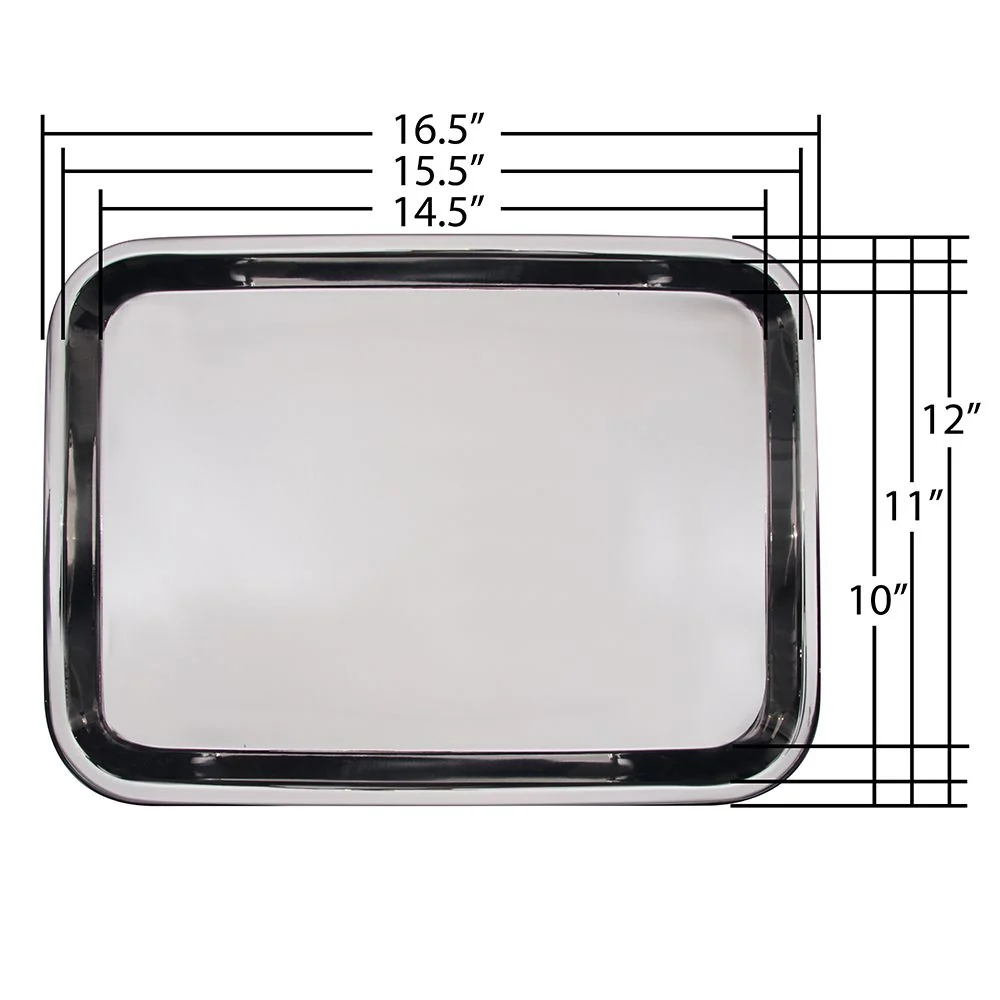 Stainless Steel Baking Sheet with Raised Edge 16 x 11.25 inches 8W20 - Image 8