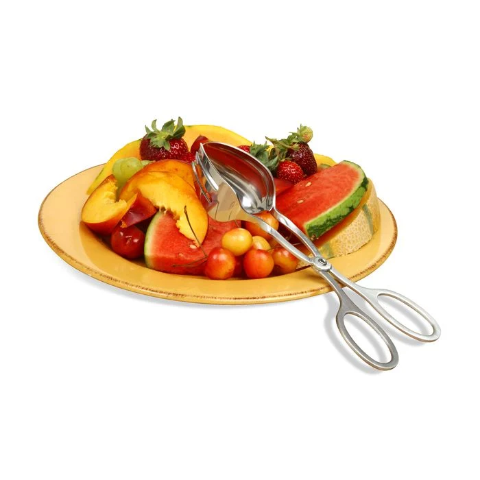 Stainless Steel Salad Serving Tongs 1948 - Image 2